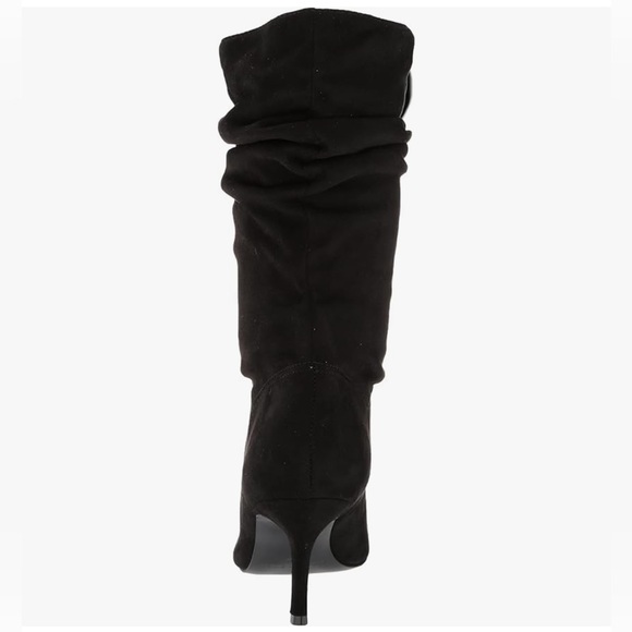 Marc Fisher Women's Manya Ruched Stiletto Boot Black New Size 8.5 - Picture 2 of 9